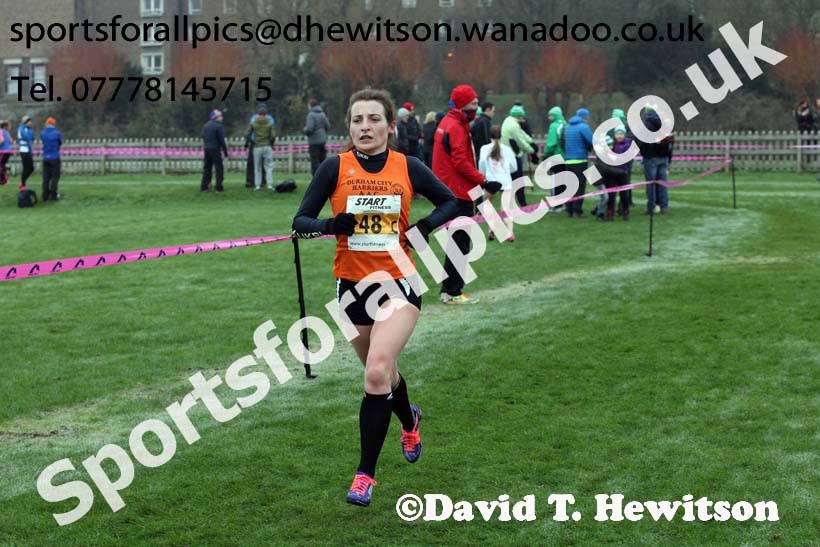 Senior women, Durham Cathedral Cross Country Relays. Photo: David T. Hewitson/Sports for All Pics